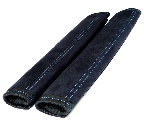 Gurtschoner schwarz weich - 2x,
