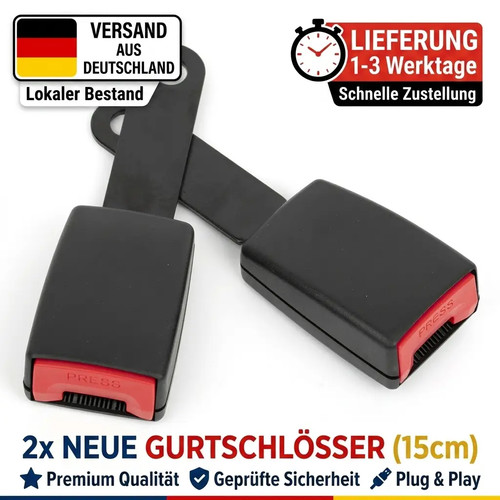Stk 15cm gurtschloss für - 2,
