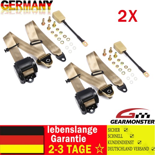 Punkt sicherheitsgurt - 2x, 3